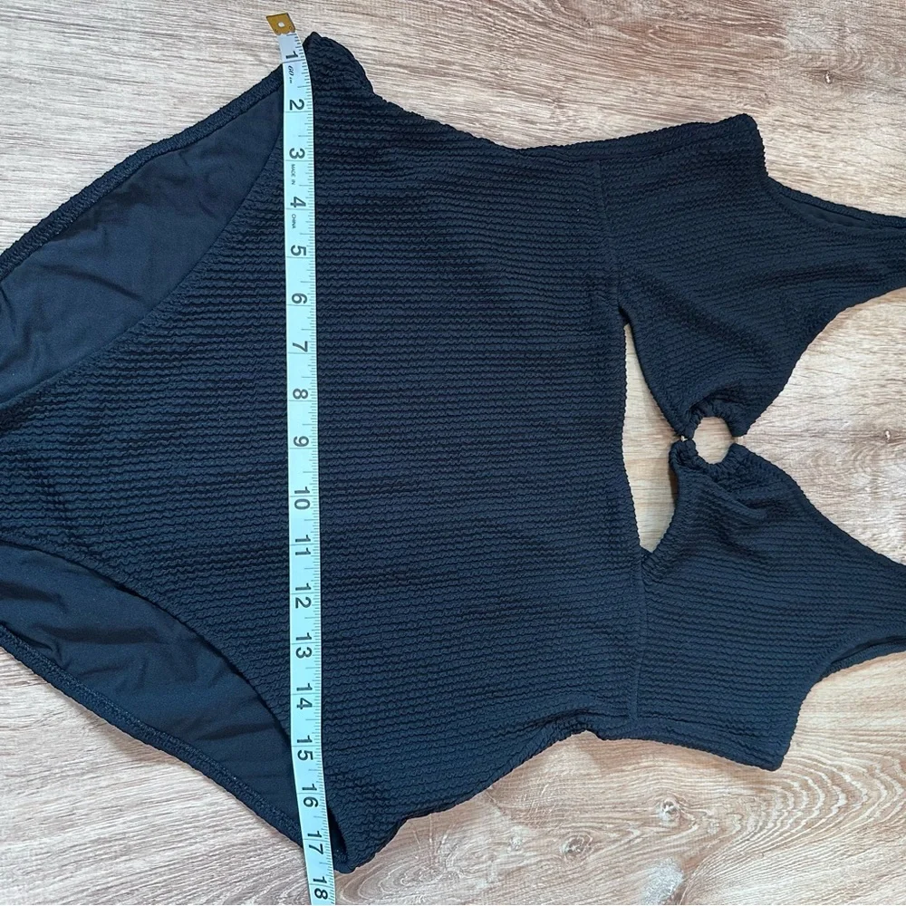 Aerie Crinkle Scoop Full Coverage One Piece Swimsuit